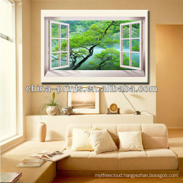 Canvas Photo Printing Wholesale,Glass Painting Natural Scenery